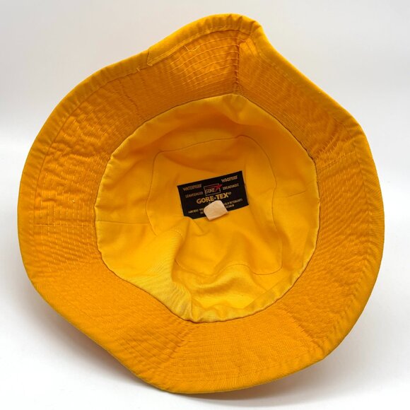 Vintage University Michigan Gore-tex Bucket Hat Yellow Small UM USA EUC - Picture 8 of 10